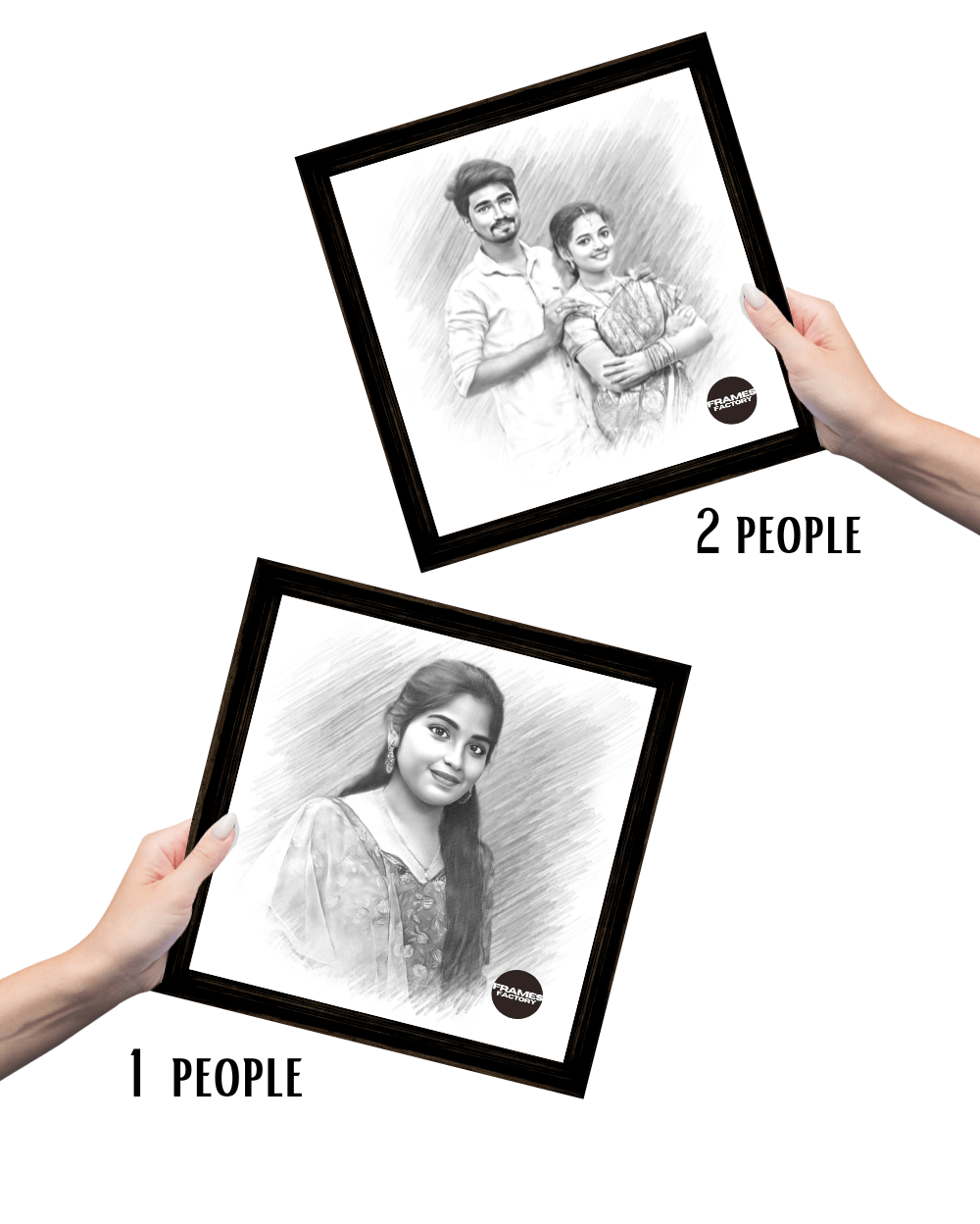Pencil Art Photo Frame | FramesFactory.in – Frames Factory