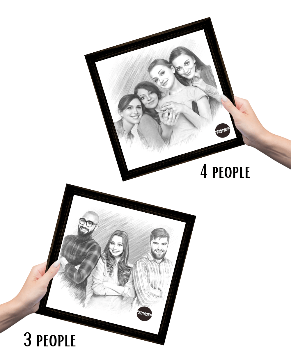 Pencil Art Photo Frame | FramesFactory.in – Frames Factory