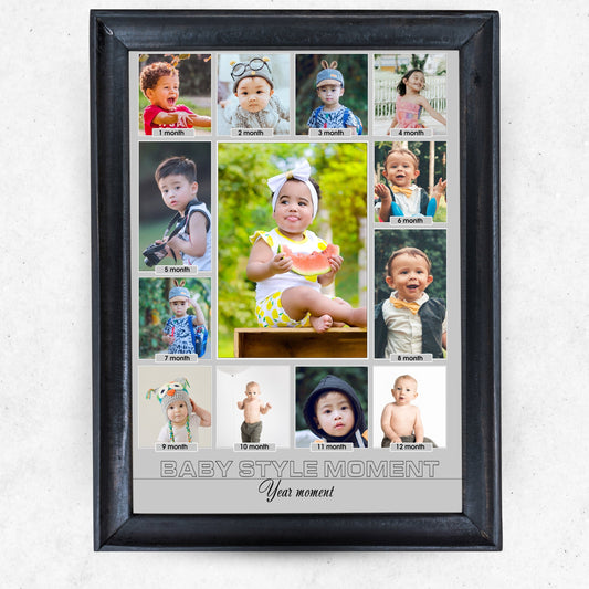 1 year Baby Collage Photo Frame