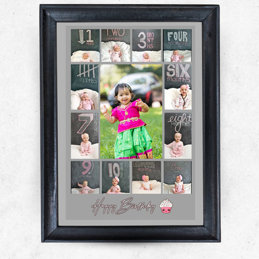 12 Months baby Photo Frame