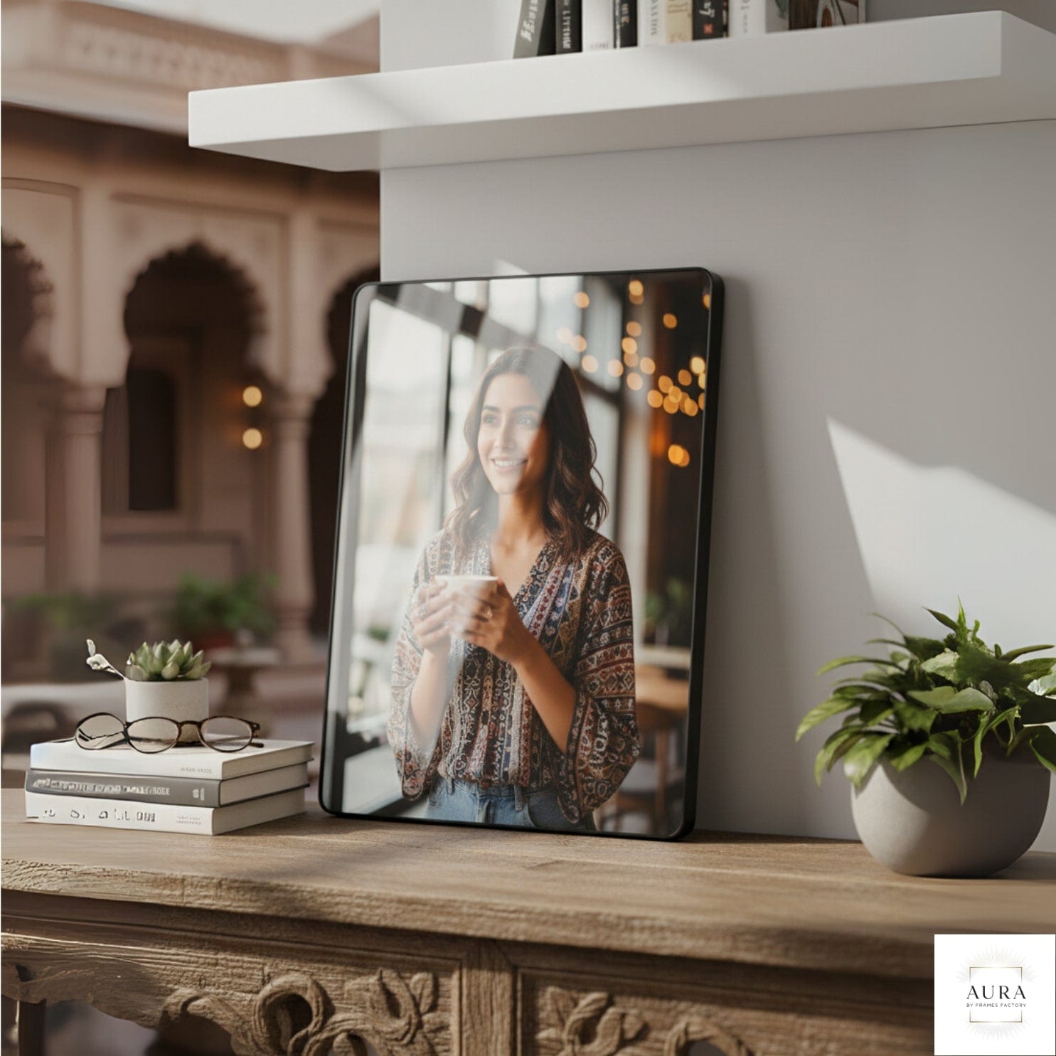 Aura Premium Acrylic Photo Frame
