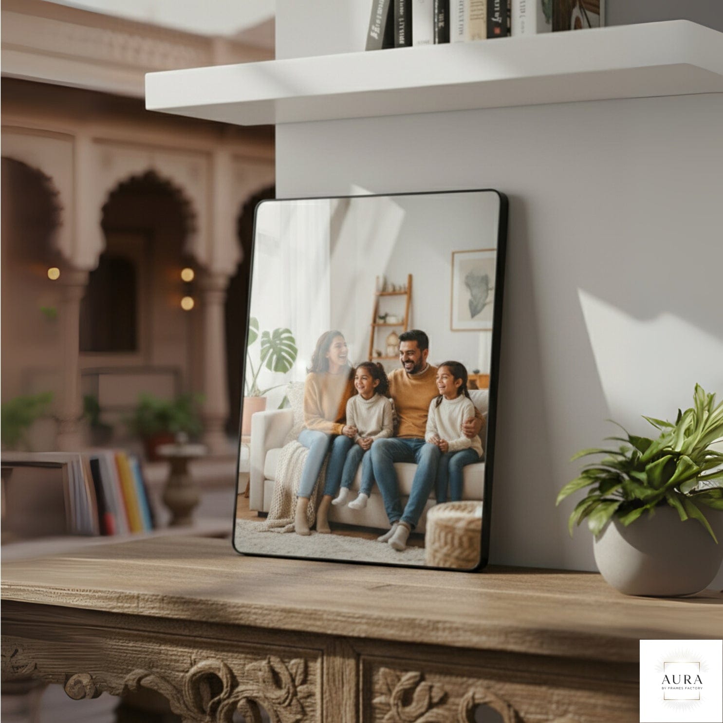 Aura Premium Acrylic Photo Frame