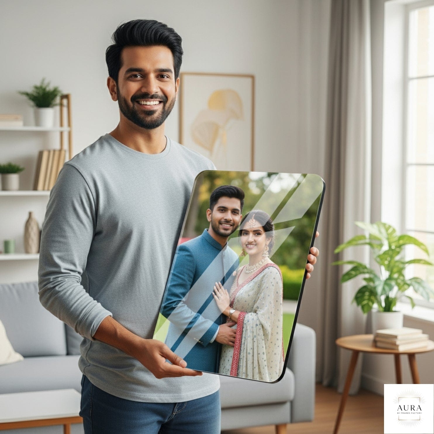 Aura Premium Acrylic Photo Frame – Frames Factory