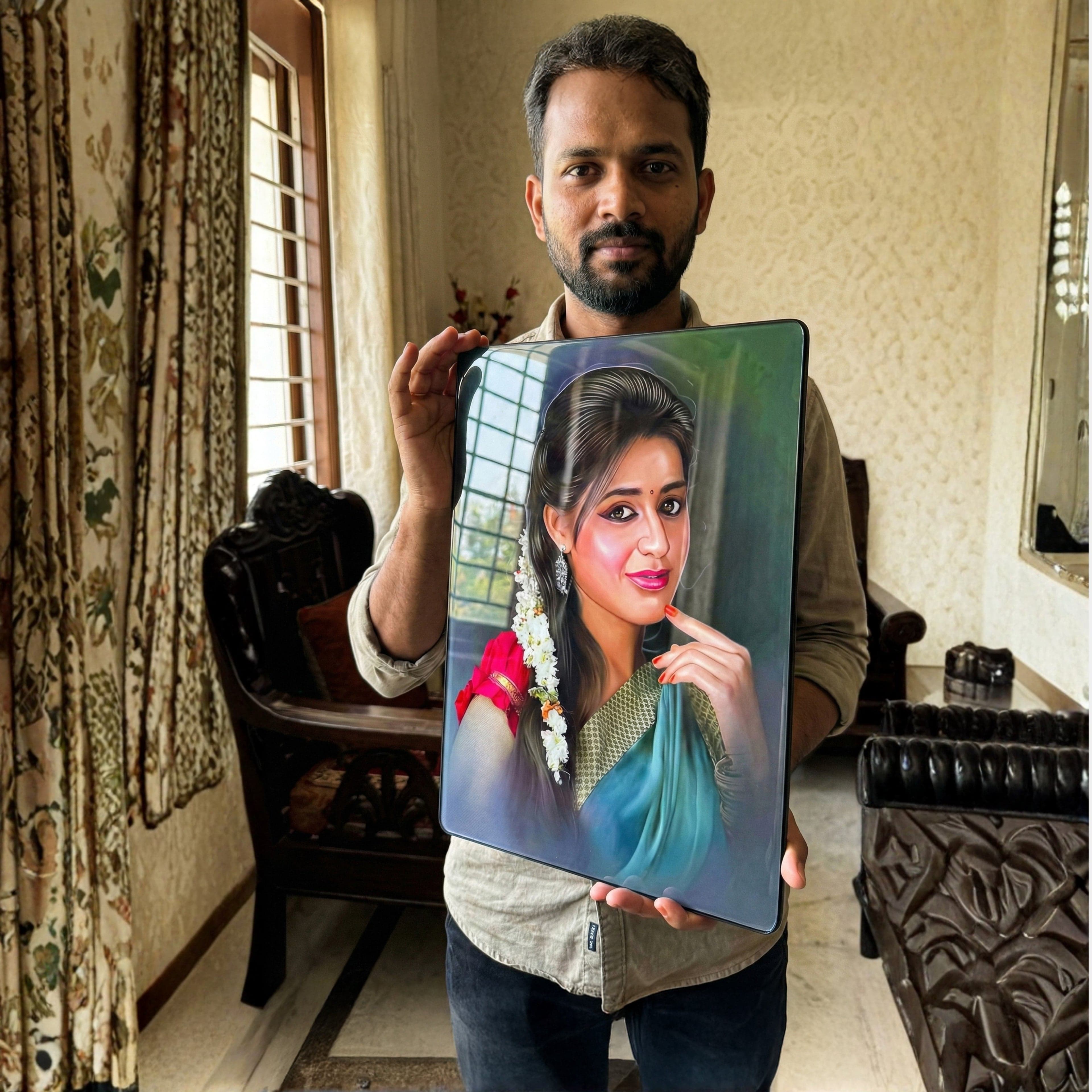 Aura Premium Acrylic Photo Frame