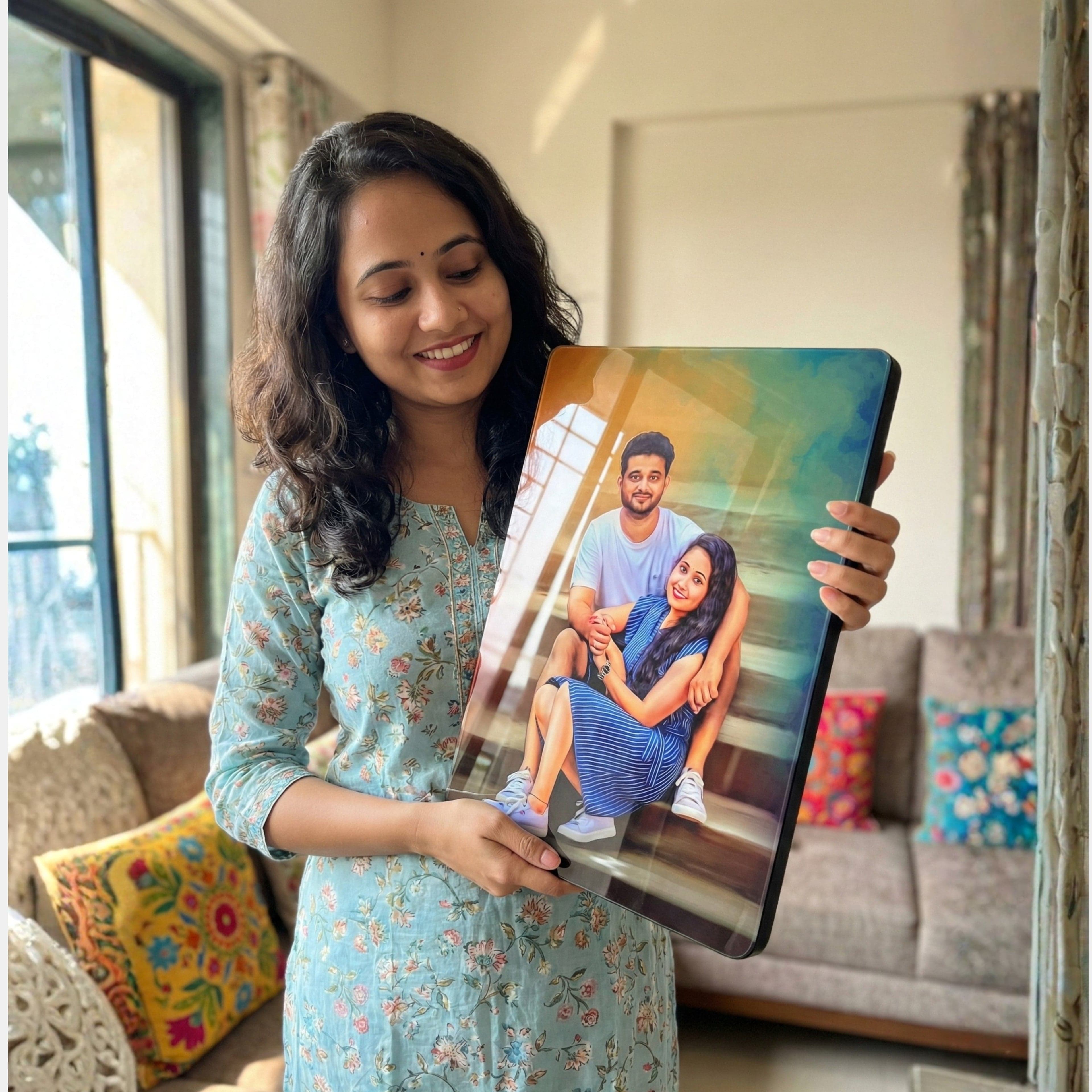 Aura Premium Acrylic Photo Frame