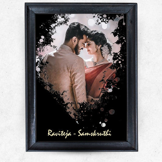 Black Fog Style Photo Frame