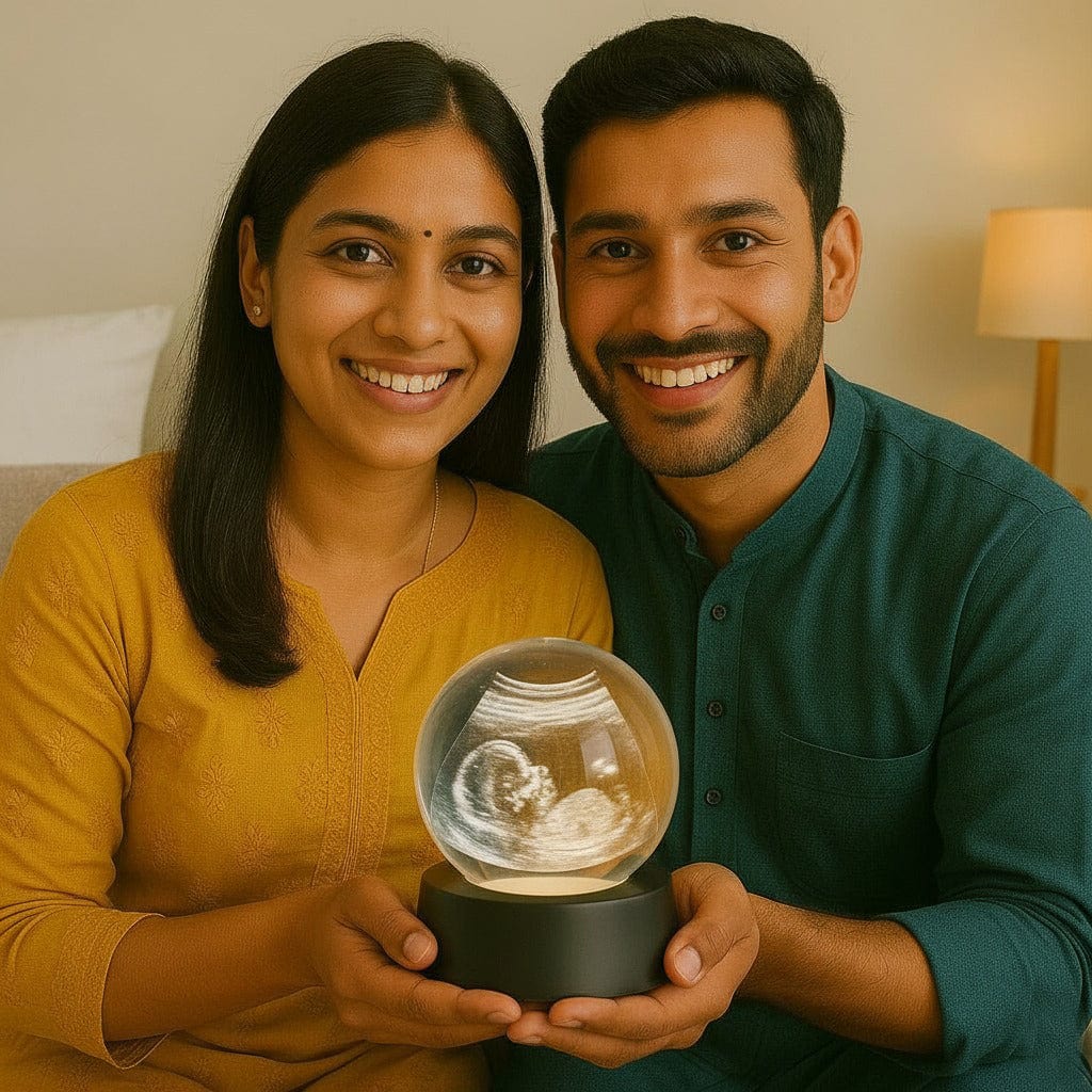 Crystal Baby Sonogram Ball – Personalized Keepsake by Frames Factory