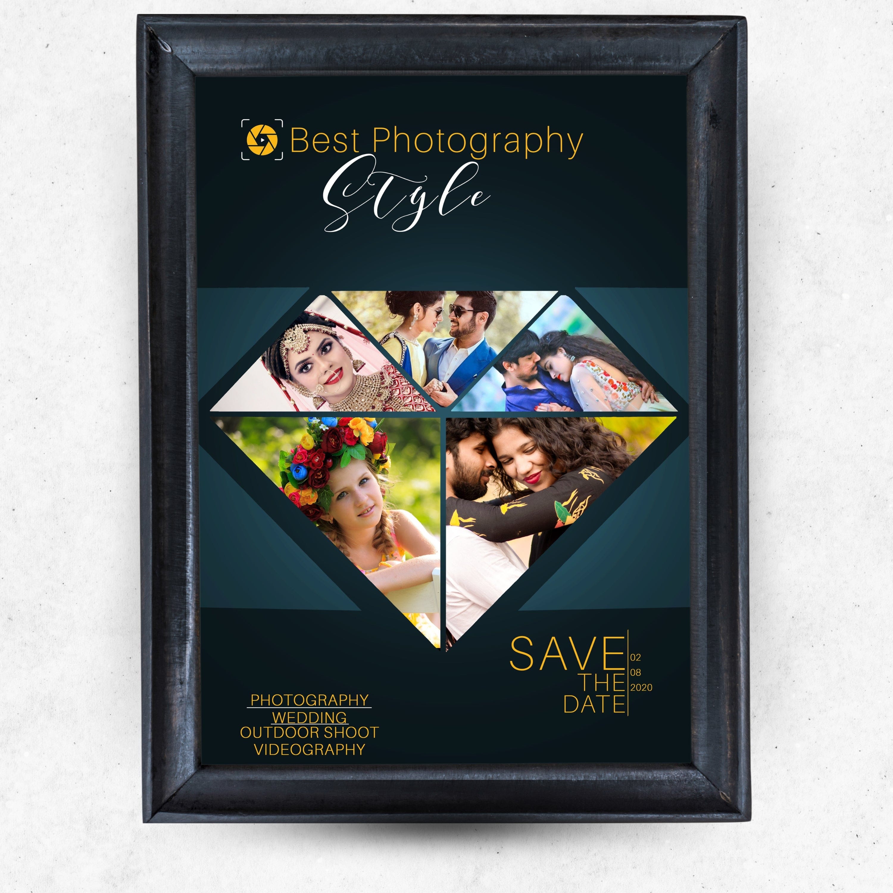 Diamond Style Photo Frame – Frames Factory
