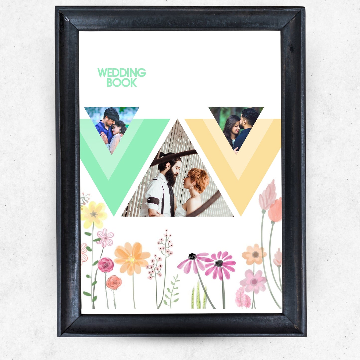 Floral Style Photo Frame