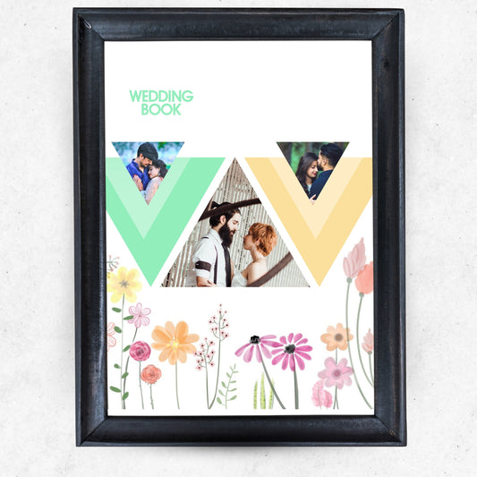 Floral Style Photo Frame