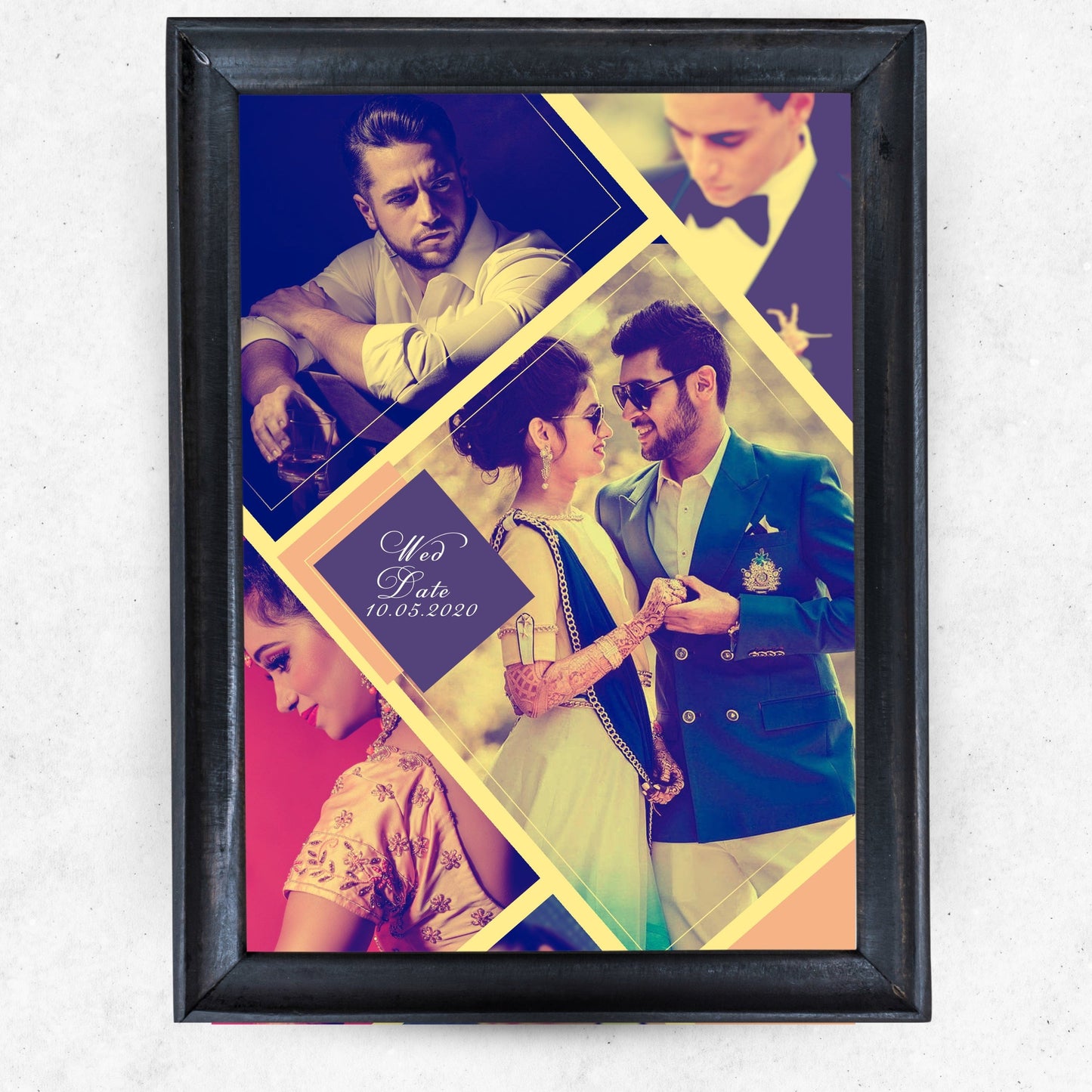 Grid Style Photo Frame