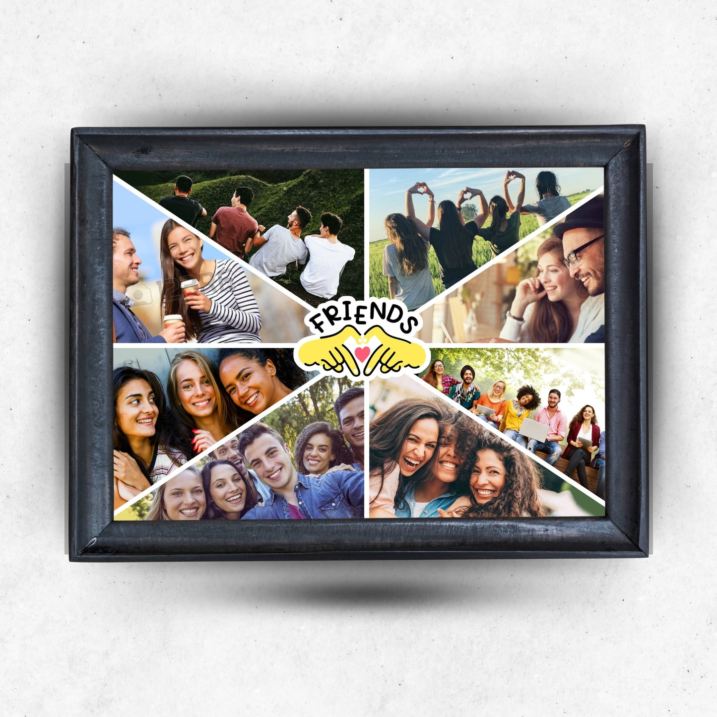 Grid Style  Photo Frame