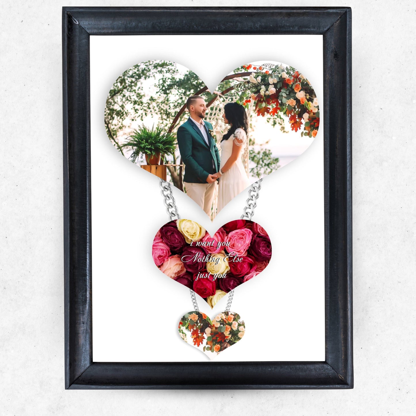 Love Chain Photo Frame