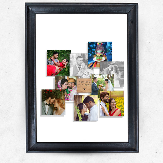 Love Grid Photo Frame