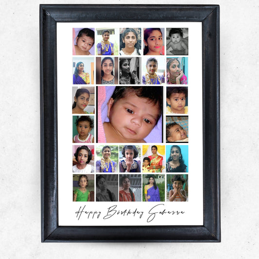 Mosiac Style Photo Frame