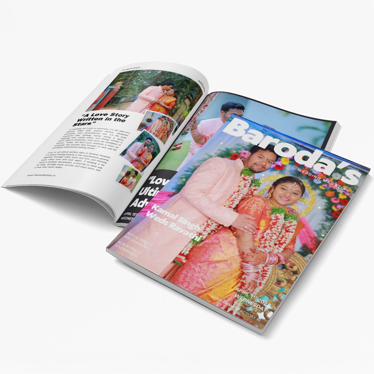Magazine Customization Personalized Photo Magazine – Frames Factory