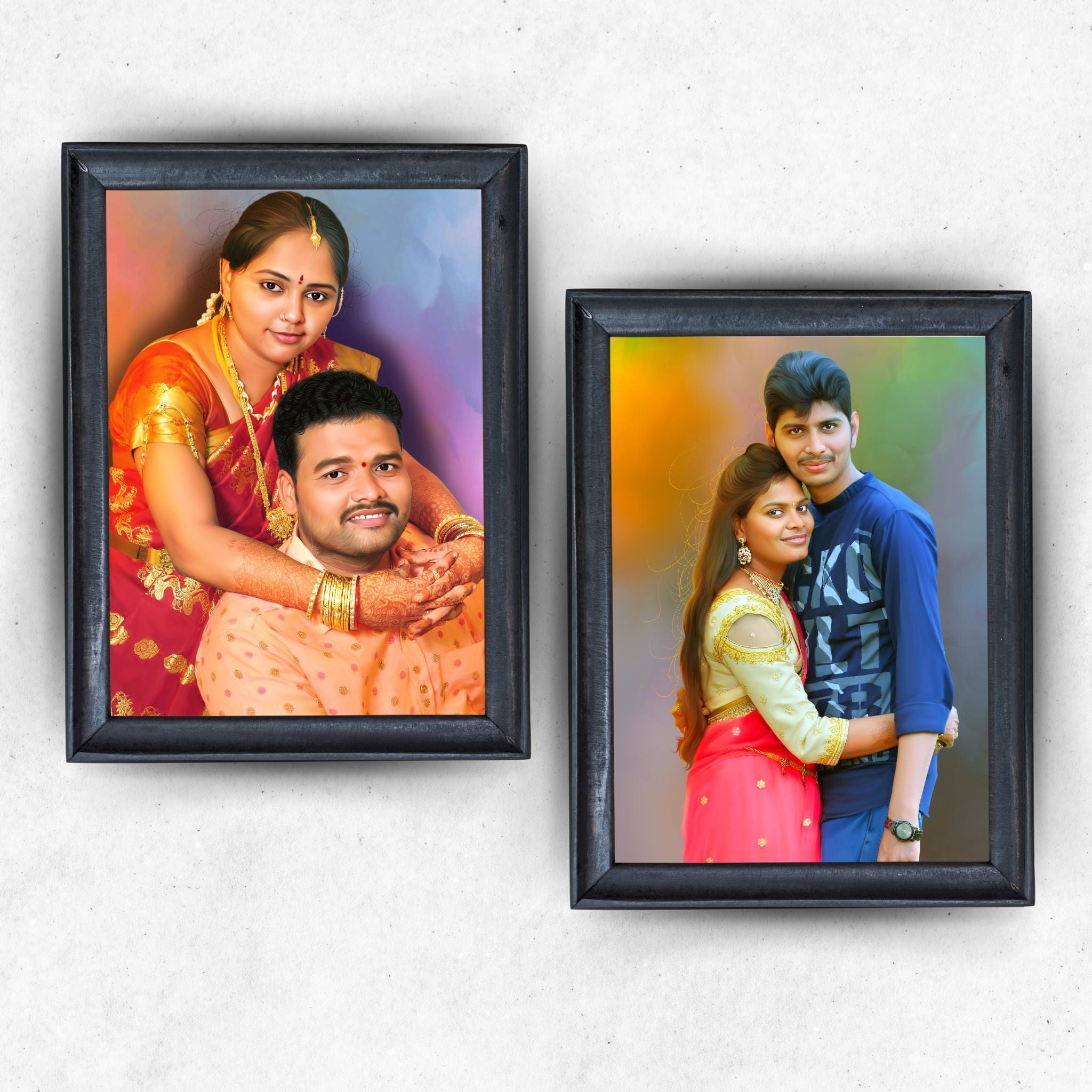 Digital Painting With Photo Frame – Frames Factory