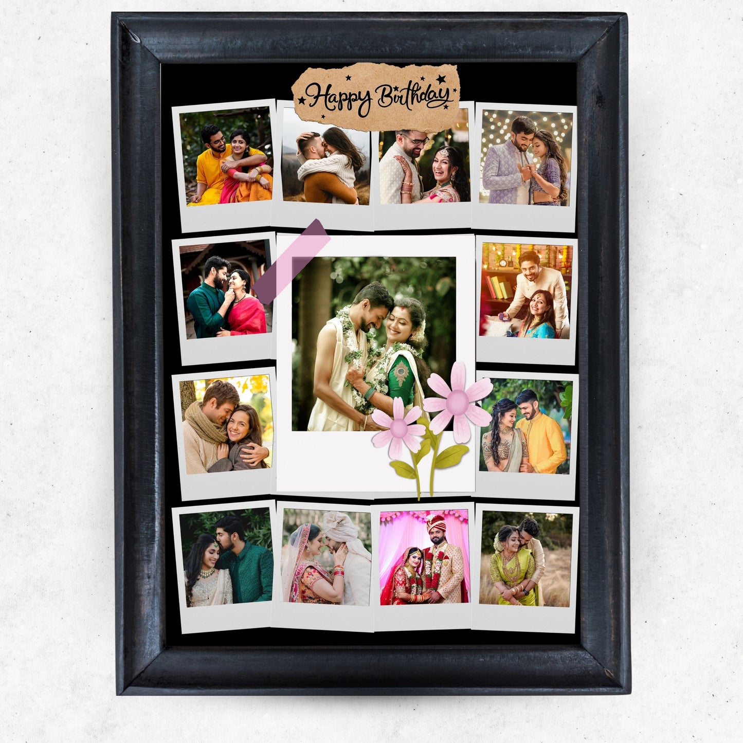 Polaroid  Style Photo Frame