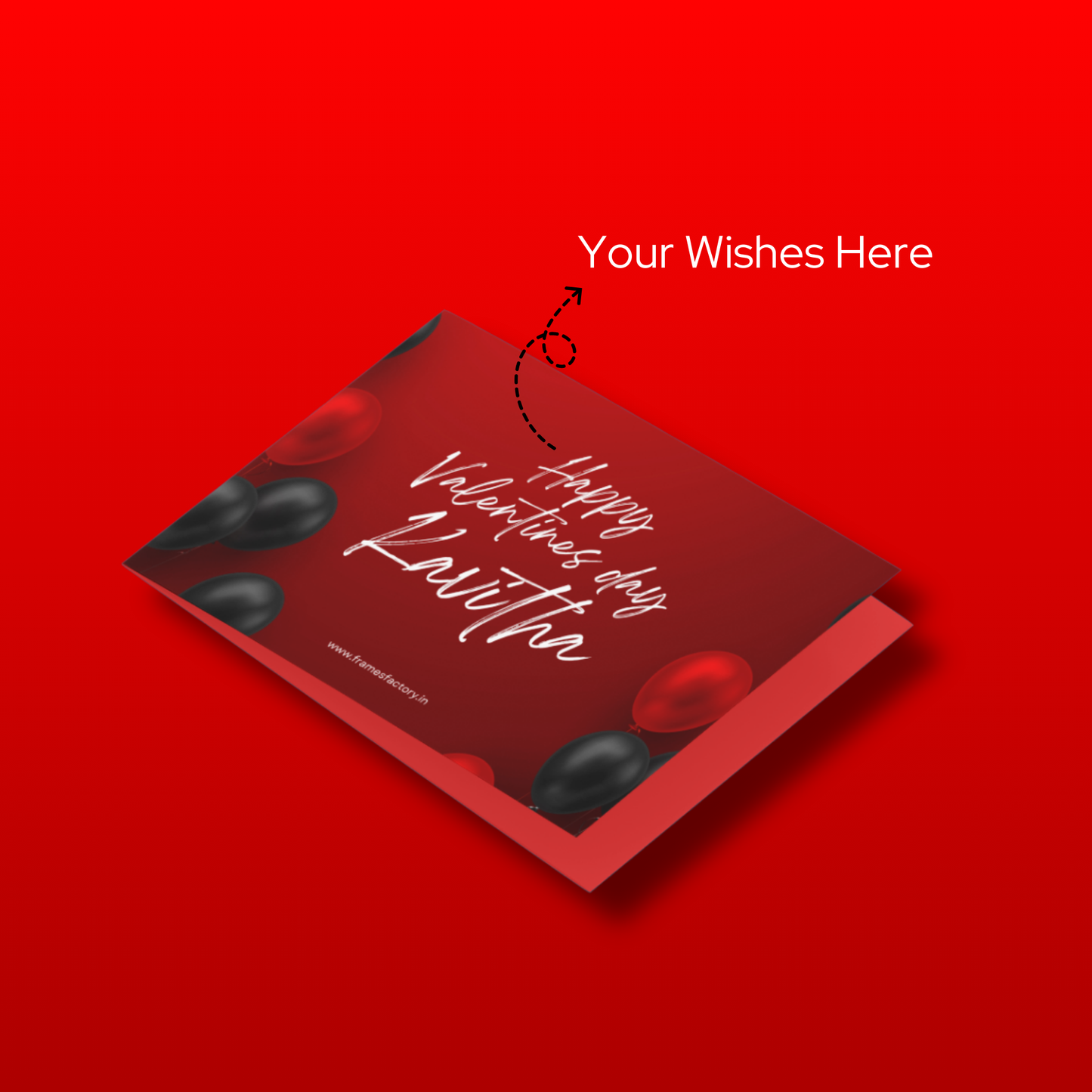 Magic Photo Valentines Day Greeting Card