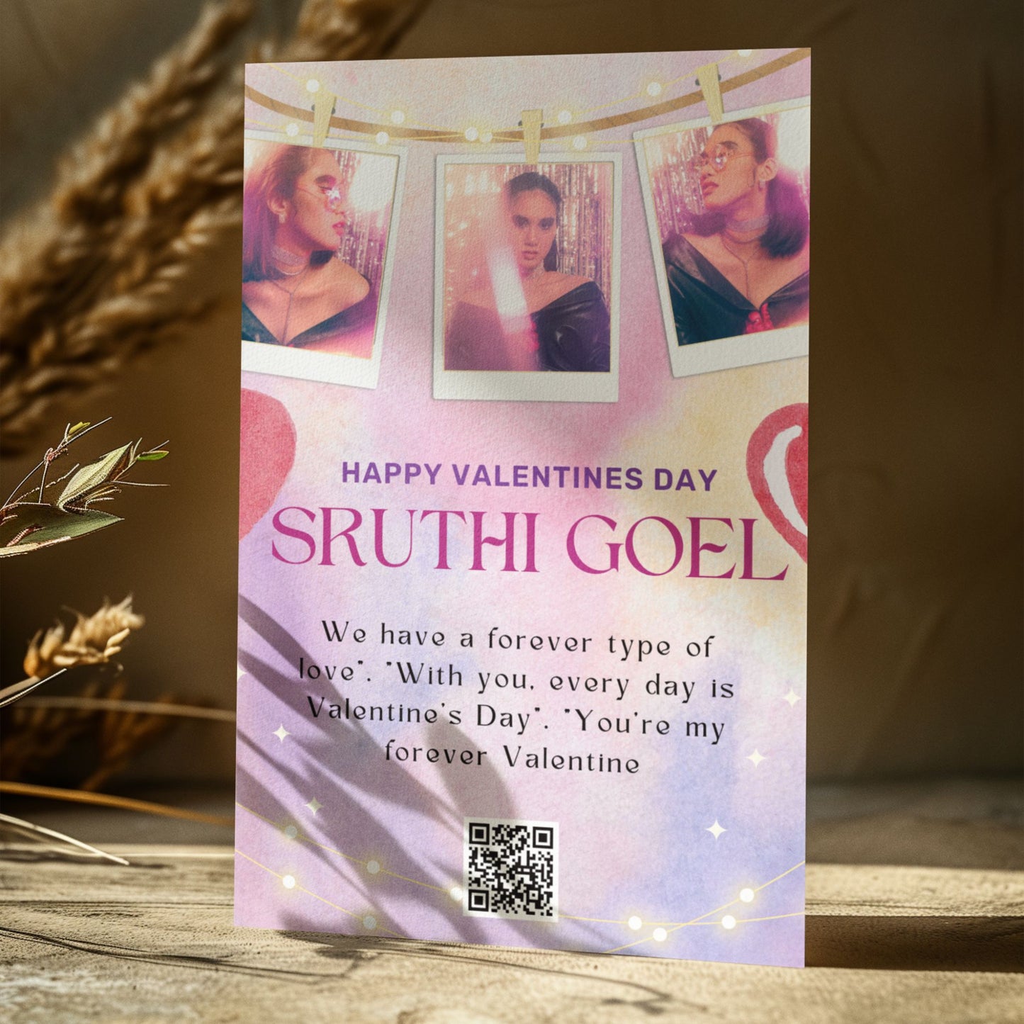 Video Greeting Card Valentine's Day 2025